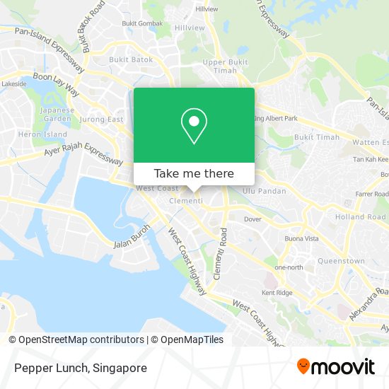 Pepper Lunch map