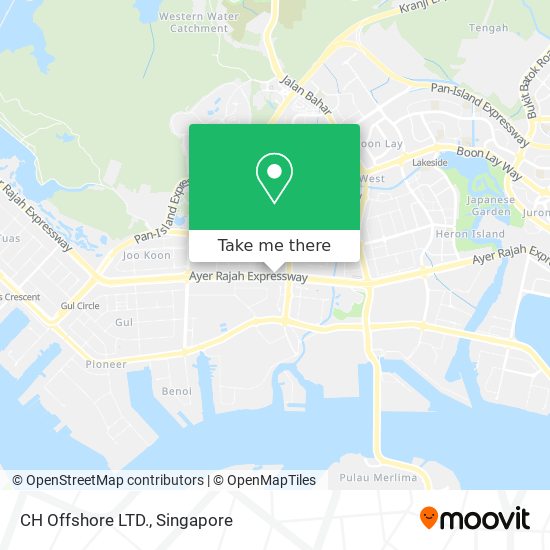CH Offshore LTD. map