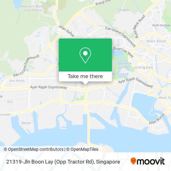 21319-Jln Boon Lay (Opp Tractor Rd)地图