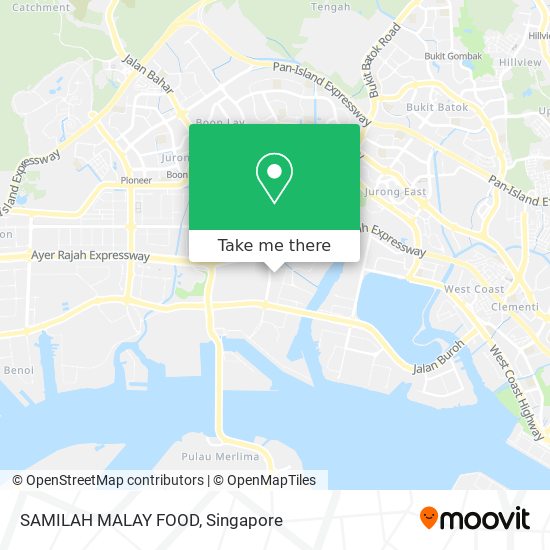 SAMILAH MALAY FOOD map