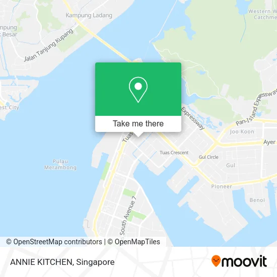 ANNIE KITCHEN map