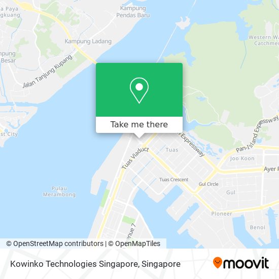 Kowinko Technologies Singapore map