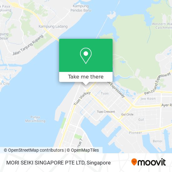 MORI SEIKI SINGAPORE PTE LTD map