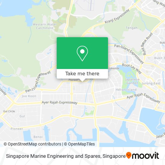 Singapore Marine Engineering and Spares map