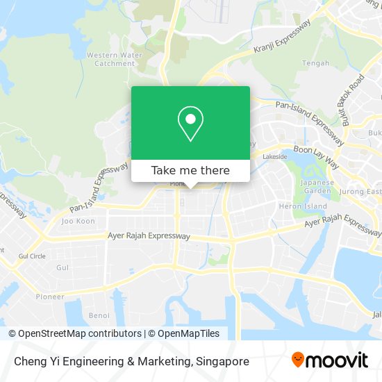 Cheng Yi Engineering & Marketing map