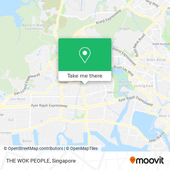 THE WOK PEOPLE map