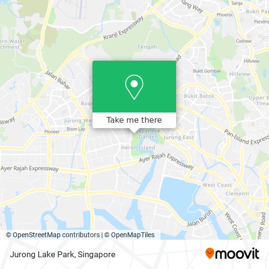 Jurong Lake Park地图