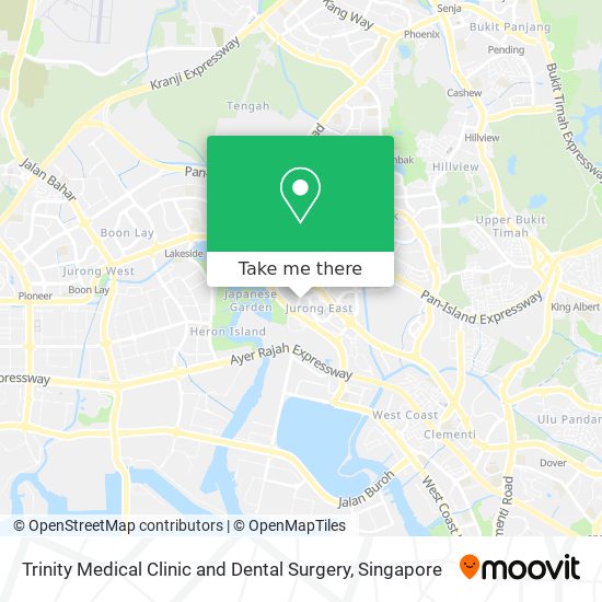 Trinity Medical Clinic and Dental Surgery map