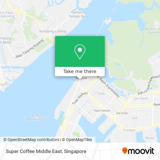 Super Coffee Middle East地图