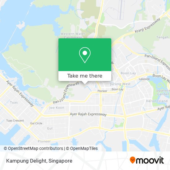 Kampung Delight map