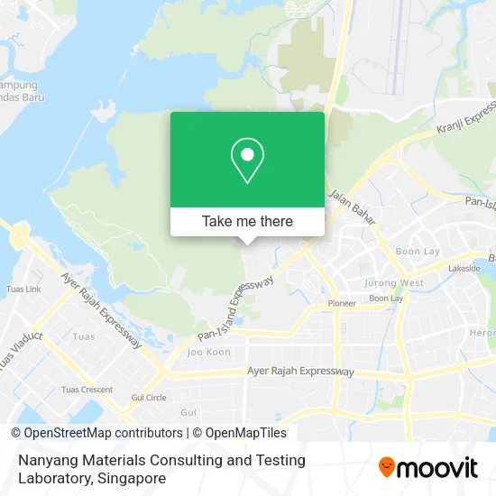 Nanyang Materials Consulting and Testing Laboratory地图