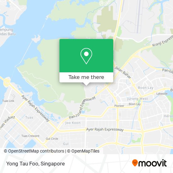 Yong Tau Foo map
