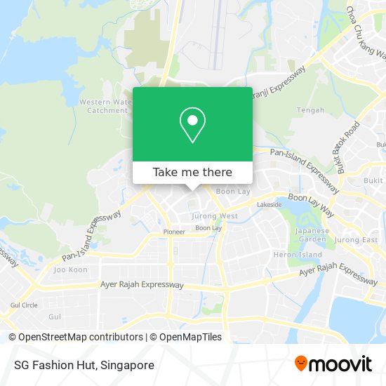 SG Fashion Hut map