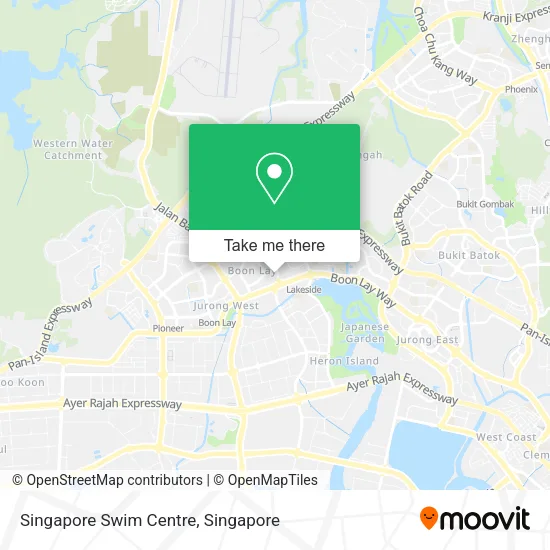 Singapore Swim Centre map