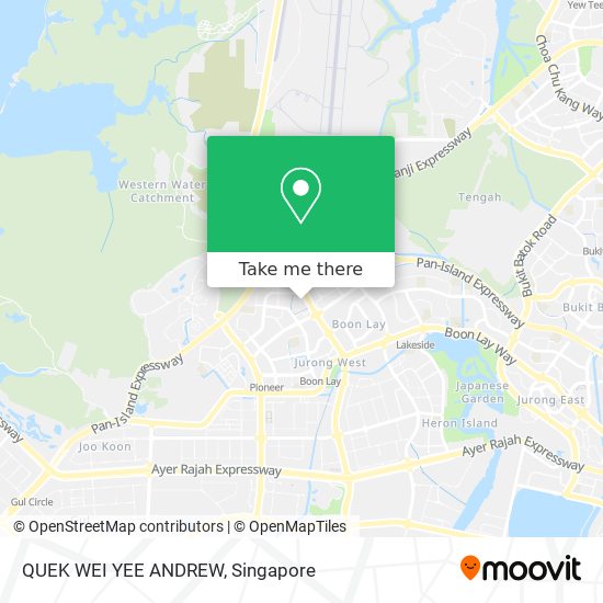 QUEK WEI YEE ANDREW map