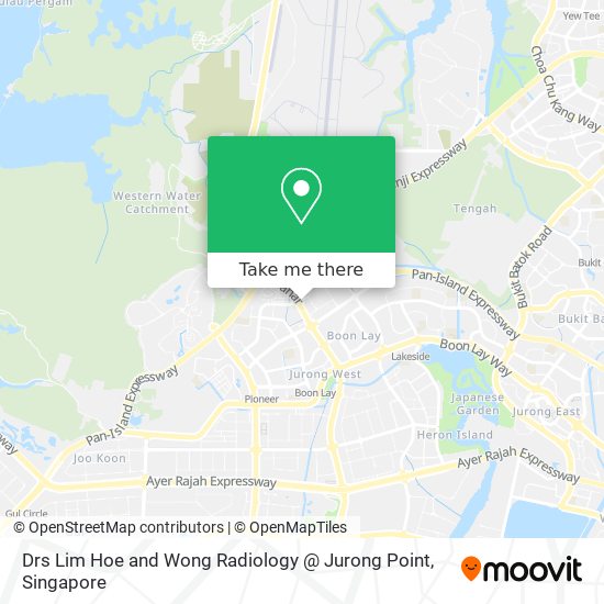 Drs Lim Hoe and Wong Radiology @ Jurong Point map