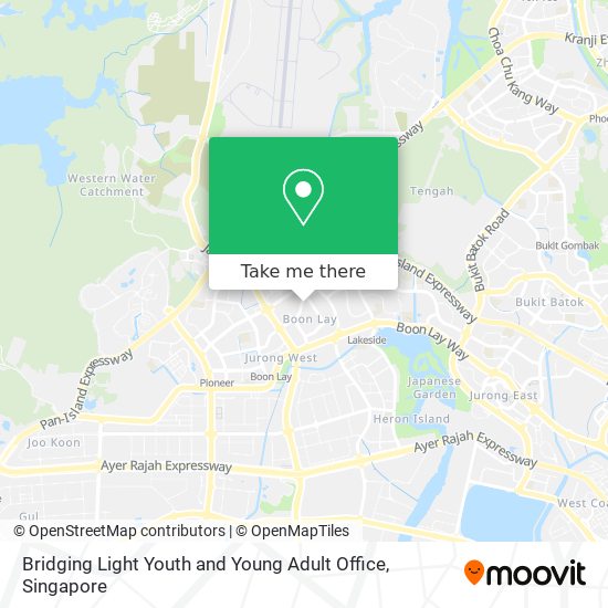 Bridging Light Youth and Young Adult Office map