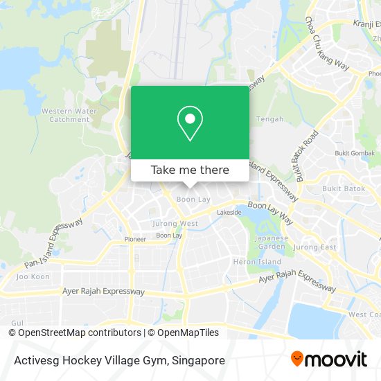 Activesg Hockey Village Gym map