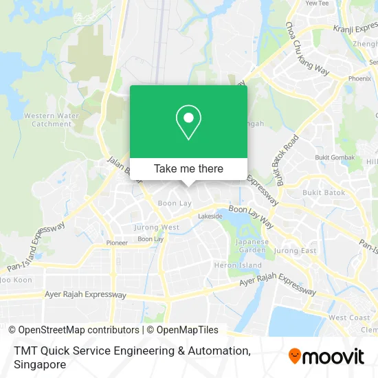 TMT Quick Service Engineering & Automation map