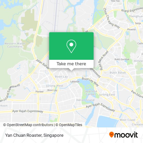Yan Chuan Roaster map