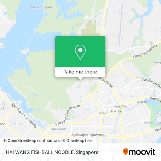HAI WANG FISHBALL NOODLE map