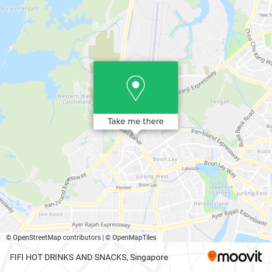 FIFI HOT DRINKS AND SNACKS map