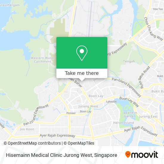 Hisemainn Medical Clinic Jurong West map