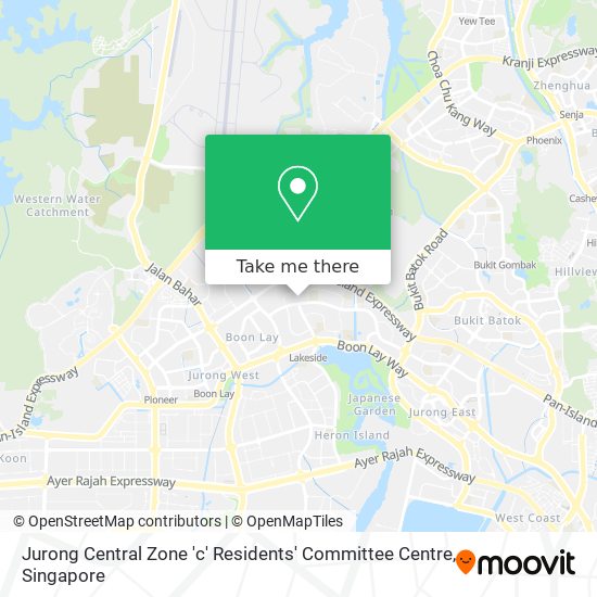 Jurong Central Zone 'c' Residents' Committee Centre地图