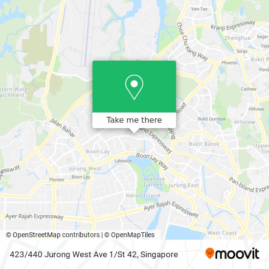 423 / 440 Jurong West Ave 1 / St 42 map