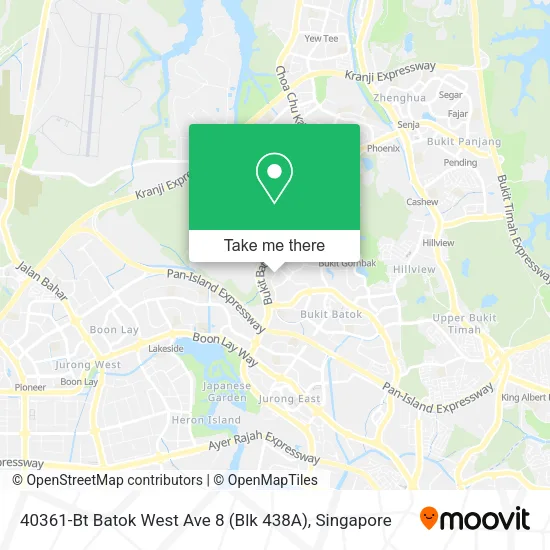 40361-Bt Batok West Ave 8 (Blk 438A) map