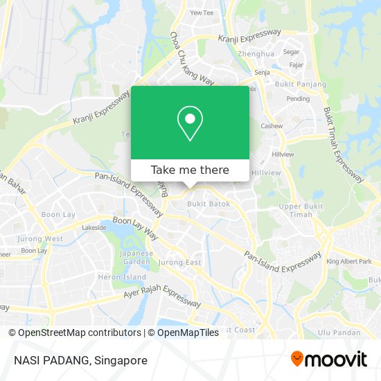 NASI PADANG map