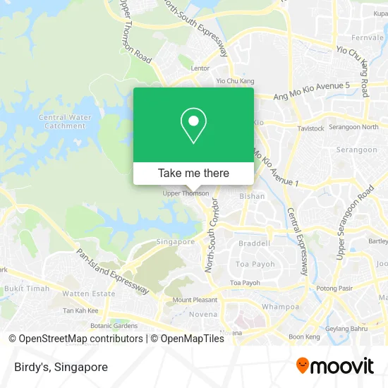 Birdy's map