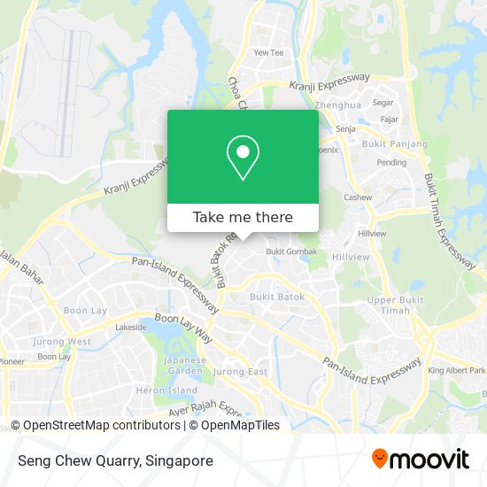 Seng Chew Quarry map