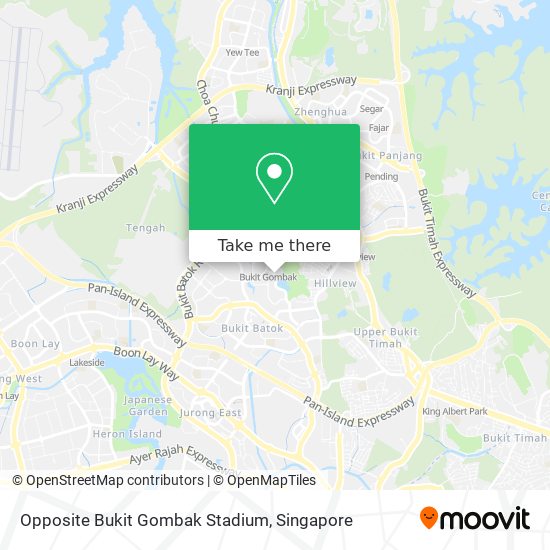 Opposite Bukit Gombak Stadium地图