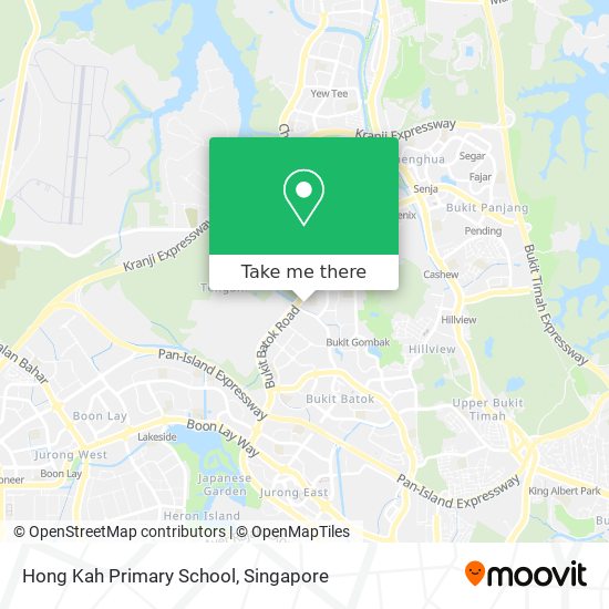 Hong Kah Primary School map
