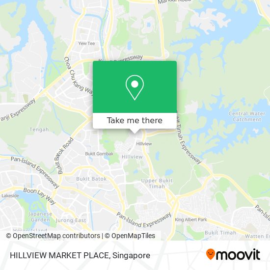 HILLVIEW MARKET PLACE地图