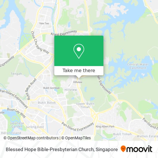Blessed Hope Bible-Presbyterian Church map