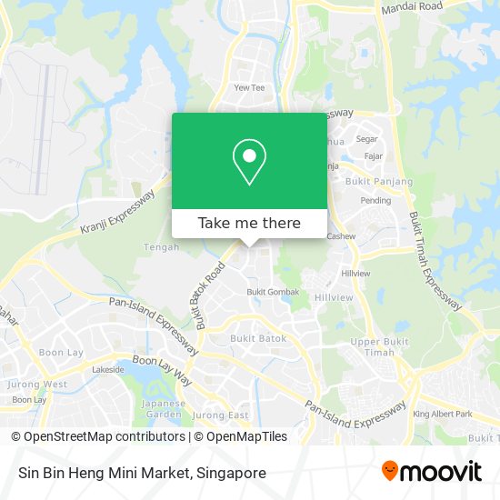 Sin Bin Heng Mini Market map