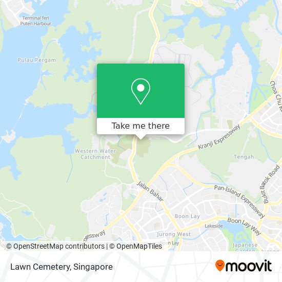 Lawn Cemetery map