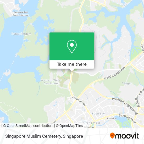 Singapore Muslim Cemetery map