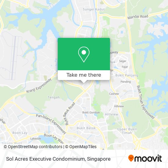 Sol Acres Executive Condominium map
