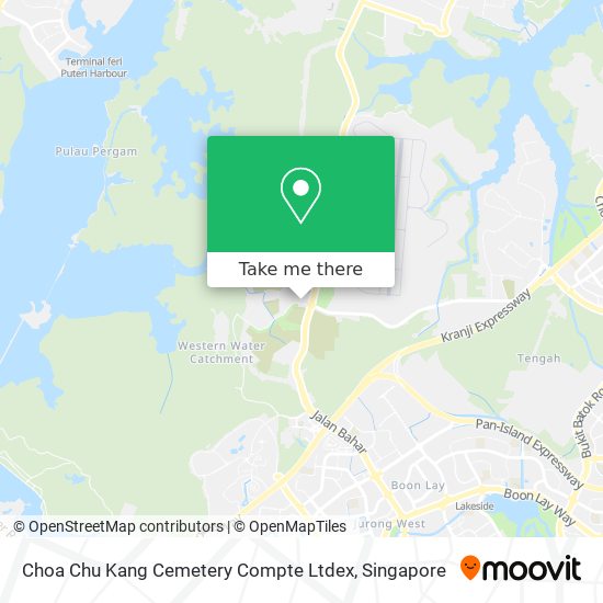 Choa Chu Kang Cemetery Compte Ltdex地图