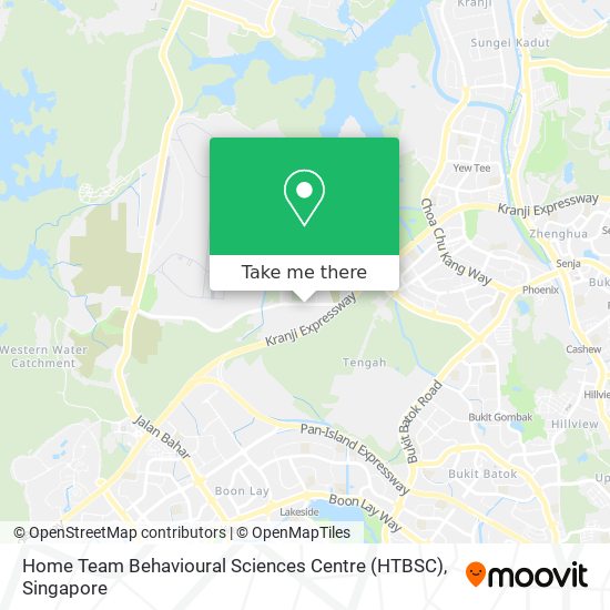 Home Team Behavioural Sciences Centre (HTBSC) map