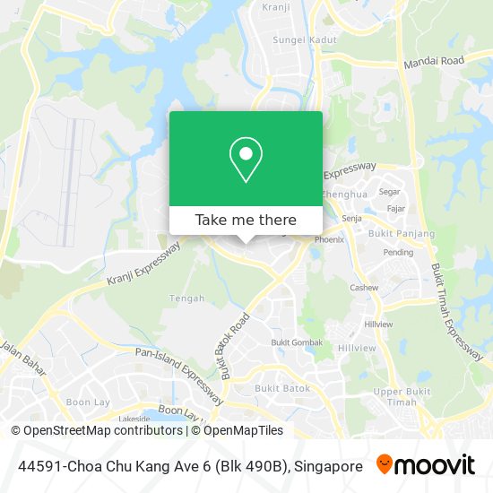 44591-Choa Chu Kang Ave 6 (Blk 490B)地图