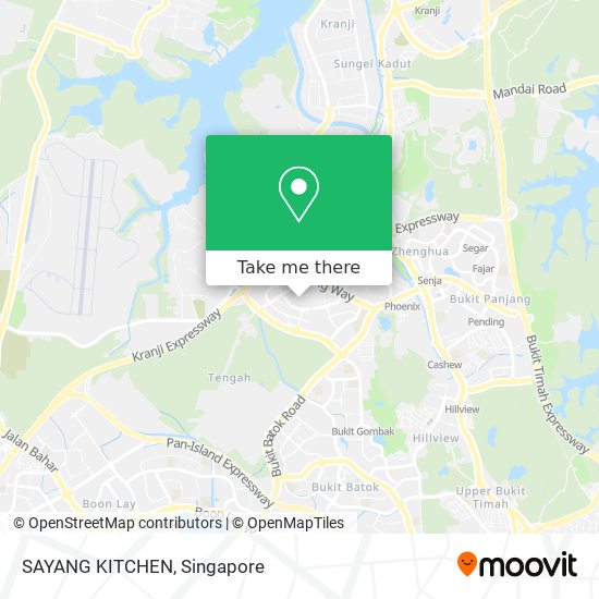 SAYANG KITCHEN map