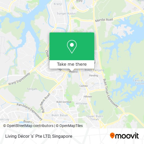 Living Décor 's' Pte LTD map