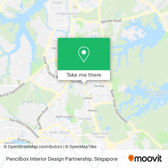 Pencilbox Interior Design Partnership map