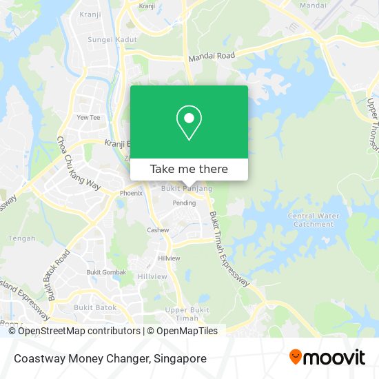 Coastway Money Changer map