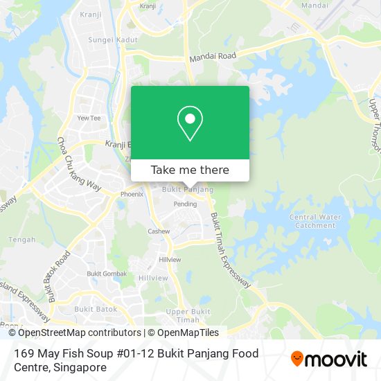 169 May Fish Soup #01-12 Bukit Panjang Food Centre map