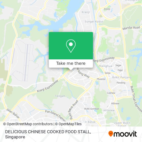 DELICIOUS CHINESE COOKED FOOD STALL map